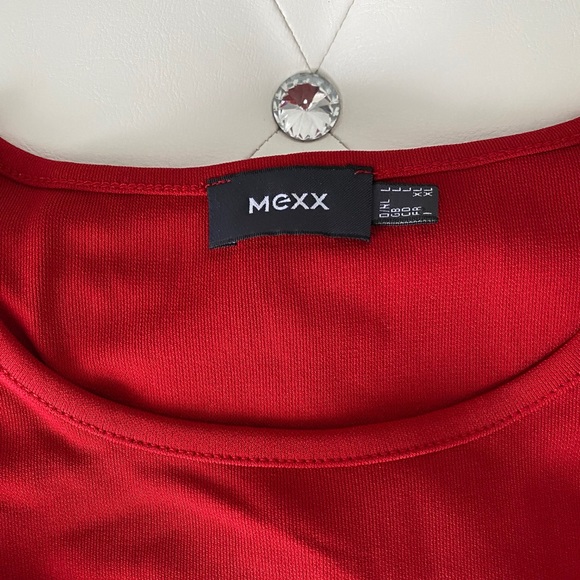 Mexx • Red short sleeve shirt - Picture 7 of 9